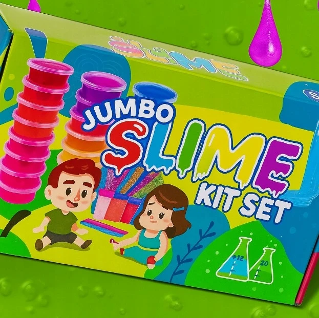 Creative SLIME MAKING KIT, gleivių gamykla, GLITTER BEADS XXL 120in1