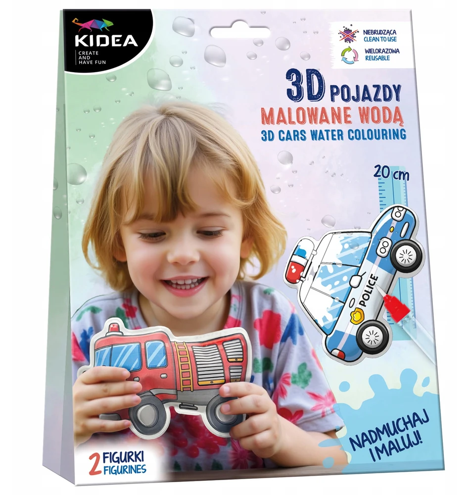 Creative Toy Kidea Magic Vanduo Painting Vehicles (MPMKA)