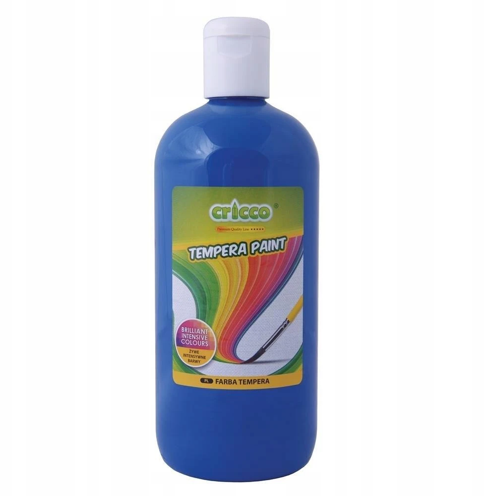 Cricco Tamsiai Mėlyni Temperiniai Dažai 500ml