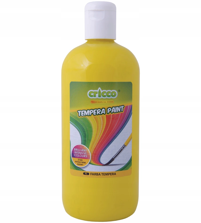 Cricco Tepros dažai 500ml, geltoni