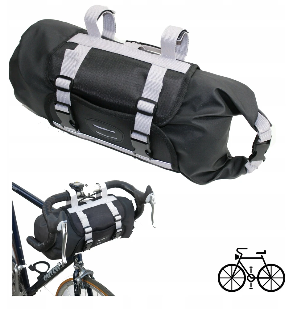 Crivit dviračių dėtuvės sėdmaišis vairas bikepacking H2O kelių žvyras 3 vnt