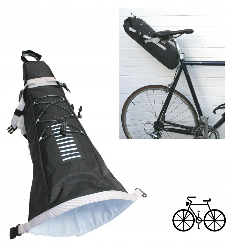 Crivit dviračių dėtuvės sėdmaišis vairas bikepacking H2O kelių žvyras 3 vnt
