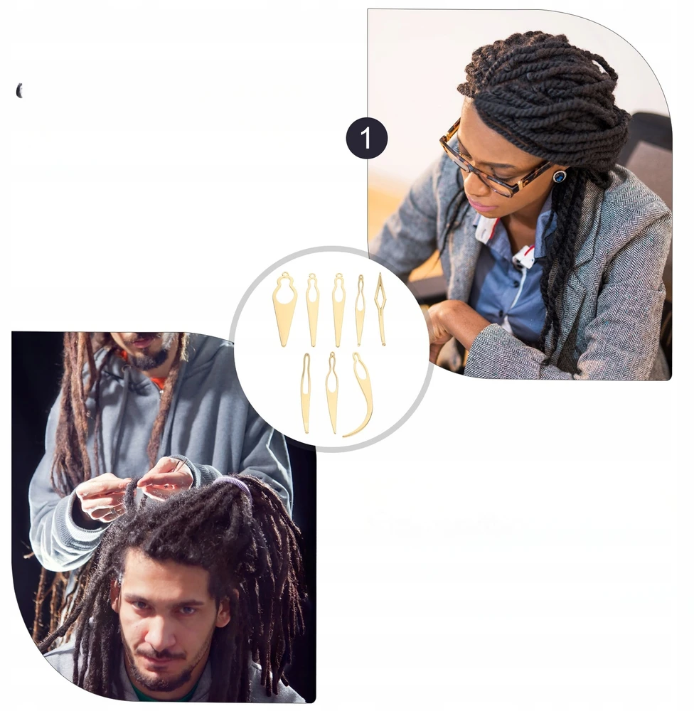 CROCHET DREADS PREMIUM ĮRANKIAI DREADS DREAD BRAID CROCHET