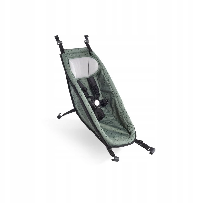 Croozer hamakas su miegmaišio užvalkalu, Jungle Žalias/juodas