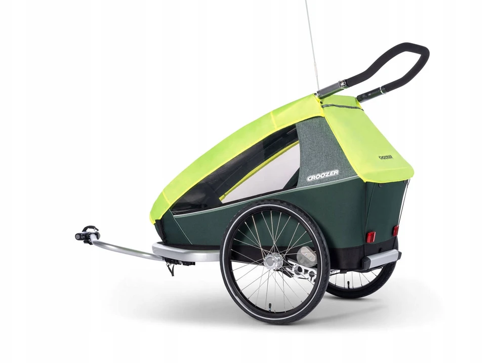 Croozer Kid 1 geltona apsauga nuo lietaus