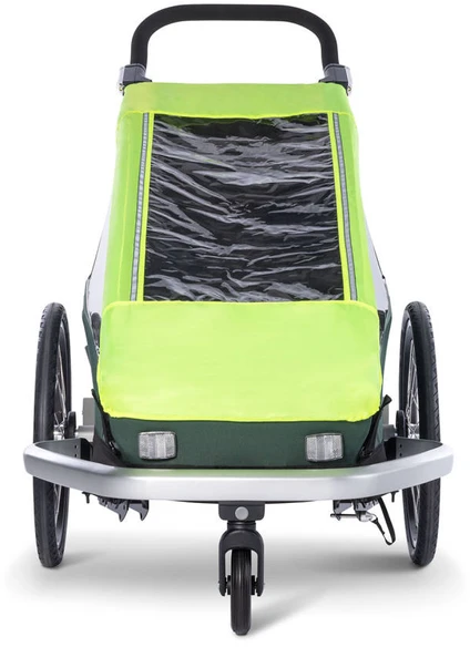 Croozer Kid 1 geltona apsauga nuo lietaus