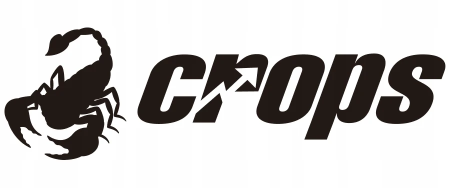 Crops Q4 EasyWrap dviračio spyna Juoda