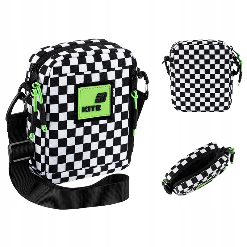 Crossbody torba na ramię w kratkę vaikams Kite