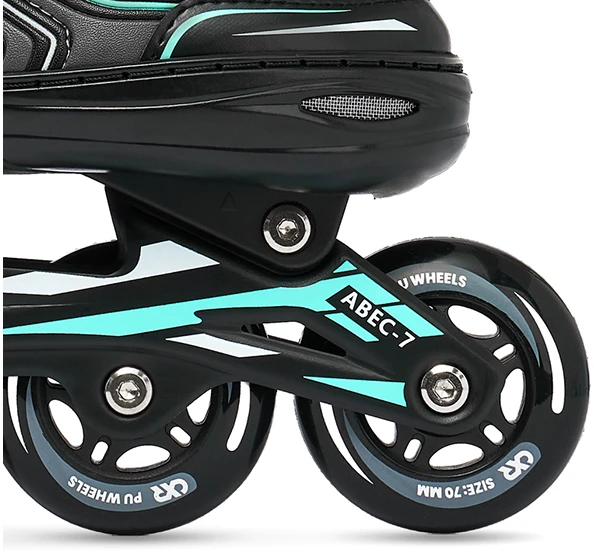 Croxer Optima Juodas / Mint 35-38