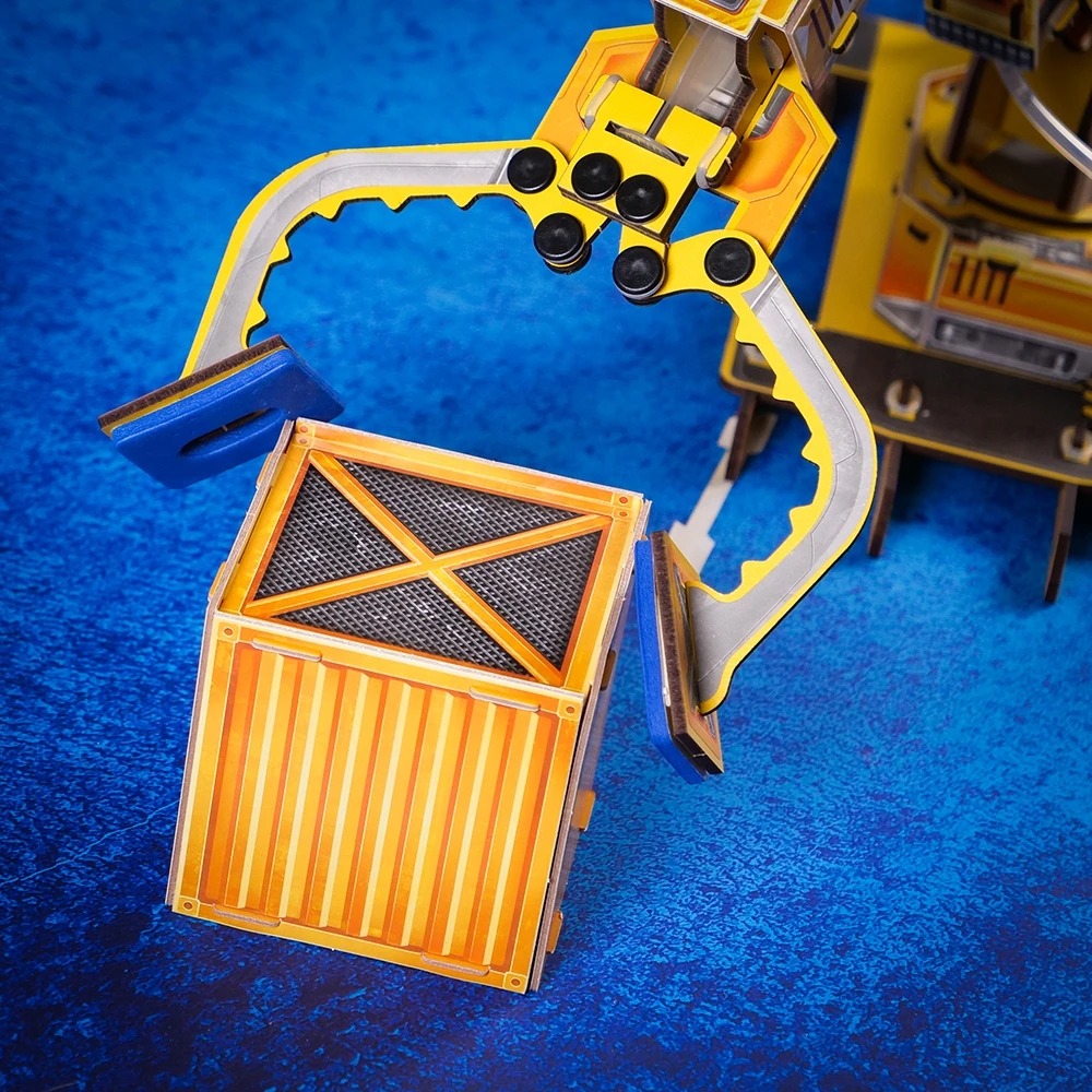 Dėlionė CubicFun National Geographic Hidraulinis robotizuotas manipuliatorius