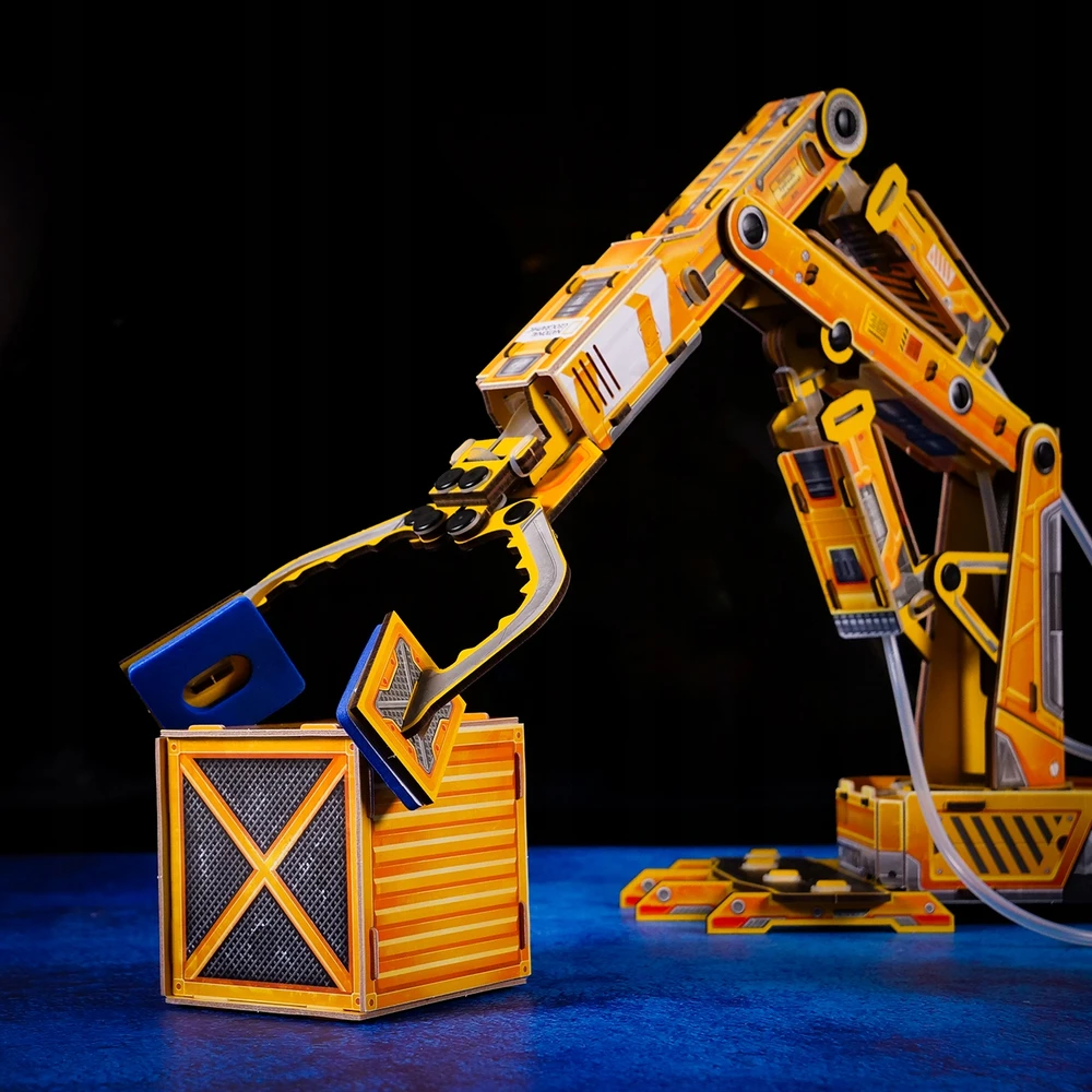 Dėlionė CubicFun National Geographic Hidraulinis robotizuotas manipuliatorius