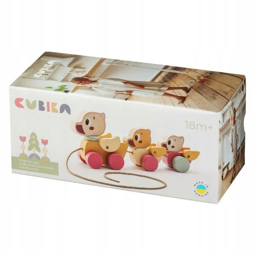 CUBIKA Pastel 15979 Traukiamos ančiukės