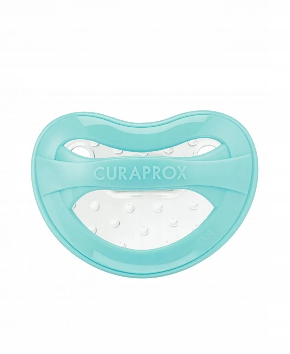 CURAPROX BABY čiulptukas 1 TURQUOISE 7-18 mėn 1 dydis