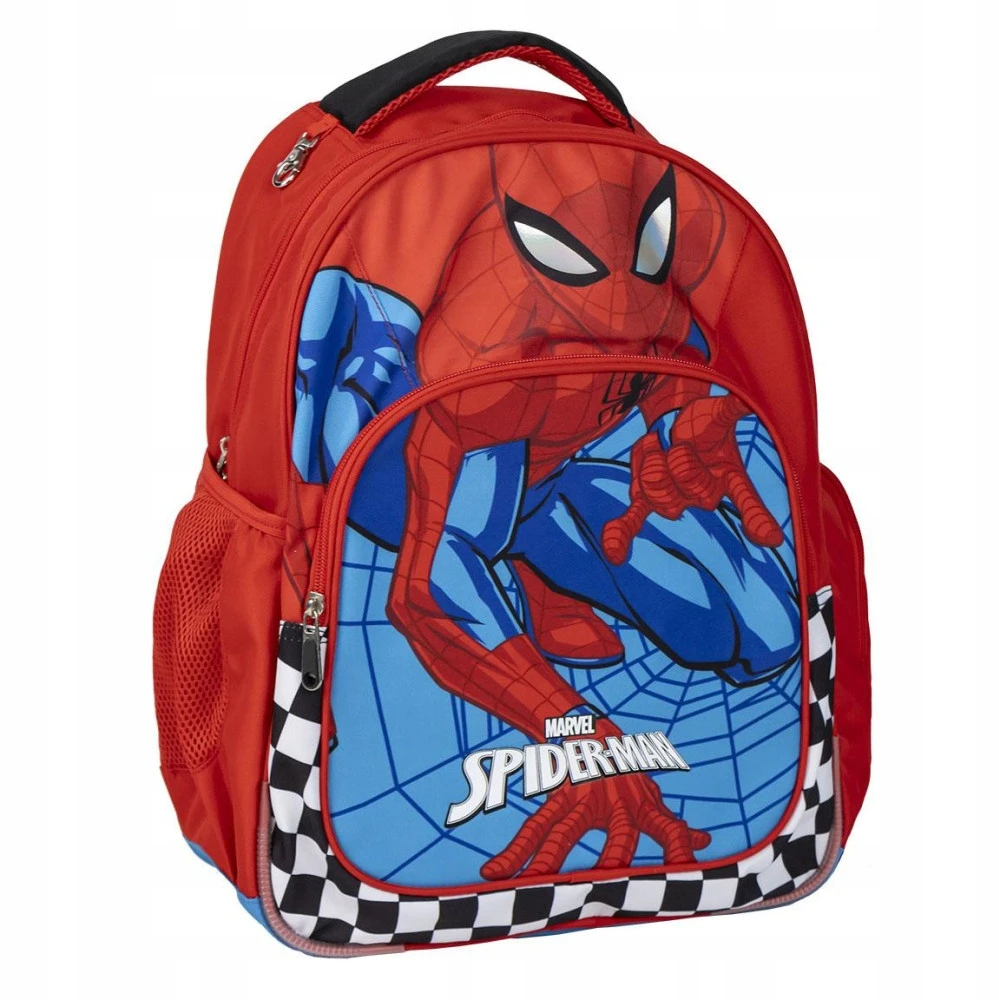 Curepink Spiderman Žmogus-voras mokyklinis krepšys, 42 cm