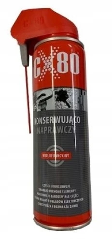 CX80 DUO SPRAY 250ML PRIEŽIŪRA IR REMONTAS