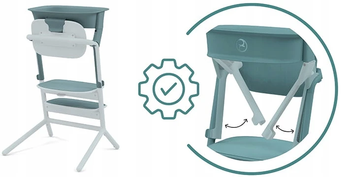 Cybex Lemo 2.0 Bokštelis Mokymuisi, Akmens Mėlynas