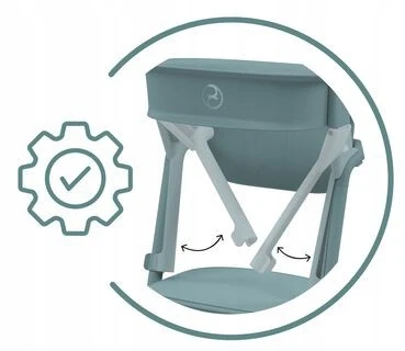 Cybex Lemo 2.0 Learning Tower apsauginis dangtelis, skirtas Lemo 2.0 Juodas