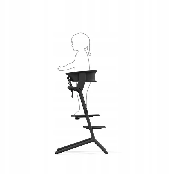 Cybex Lemo Trainig bokštas stulbinantis juodas