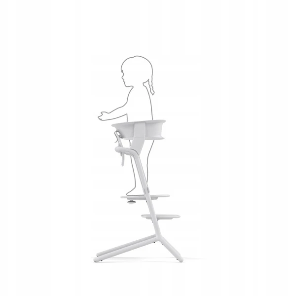 Cybex Lemo Trainig bokštas visiškai baltas