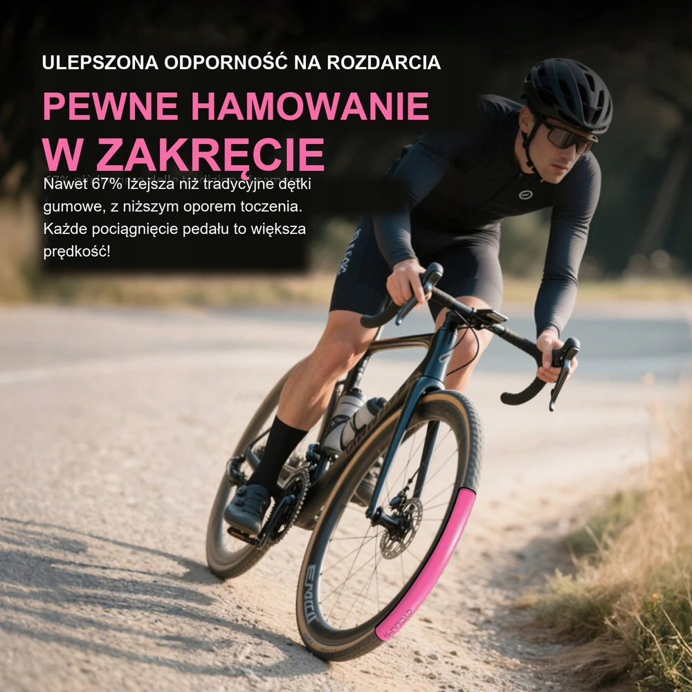 Cyclami Dętka rowerowa TPU Gravel 29" (32/47-622) Presta 45mm 46g