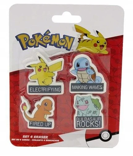 Cyp Brands Pokemon trintukai 4 vnt.