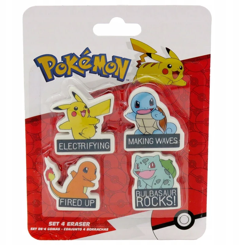 Cyp Brands Pokemon trintukai 4 vnt.