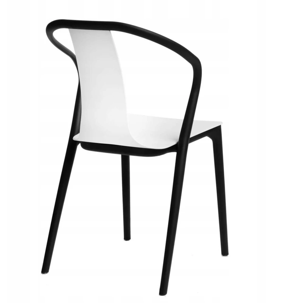 D2.Design Bella kėdė juoda/balta (dydis: universalus)