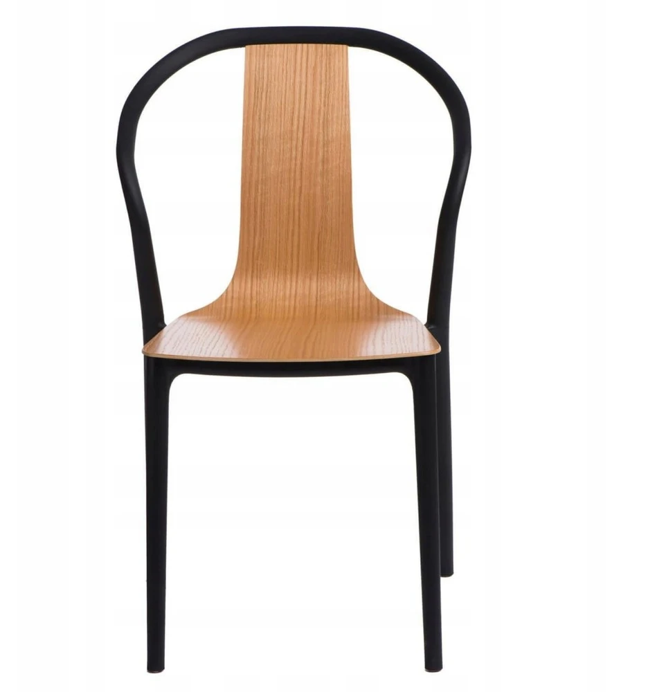 D2.Design Bella kėdė juoda/natūrali (dydis: universalus)