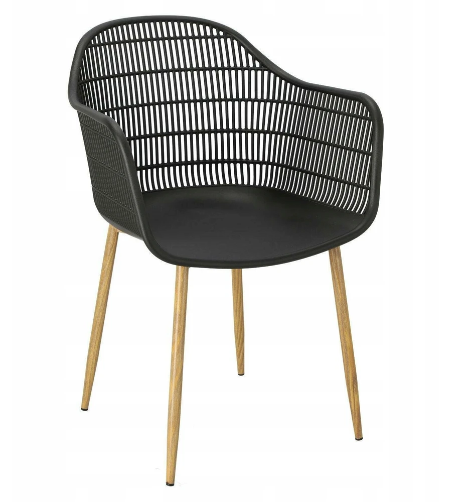 D2.Design Simplet Kėdė Becker juoda/natūrali