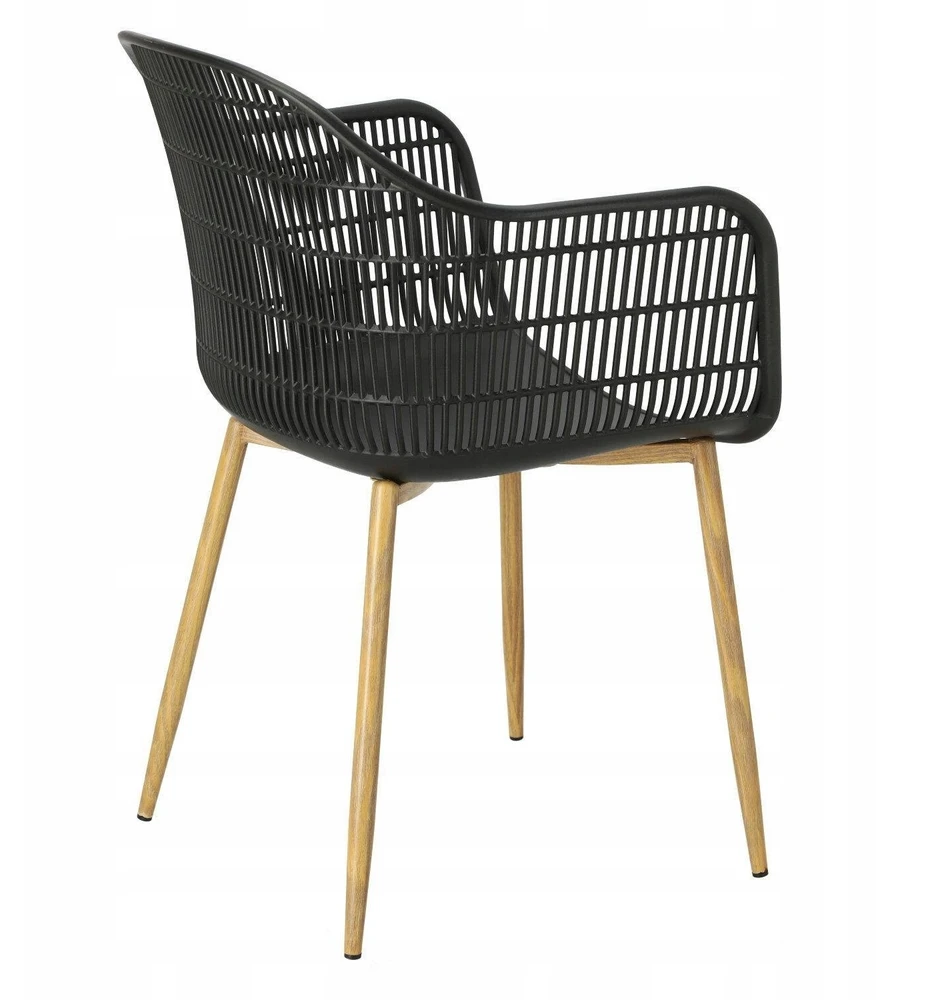 D2.Design Simplet Kėdė Becker juoda/natūrali