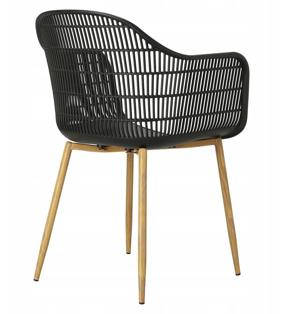 D2.Design Simplet Kėdė Becker juoda/natūrali