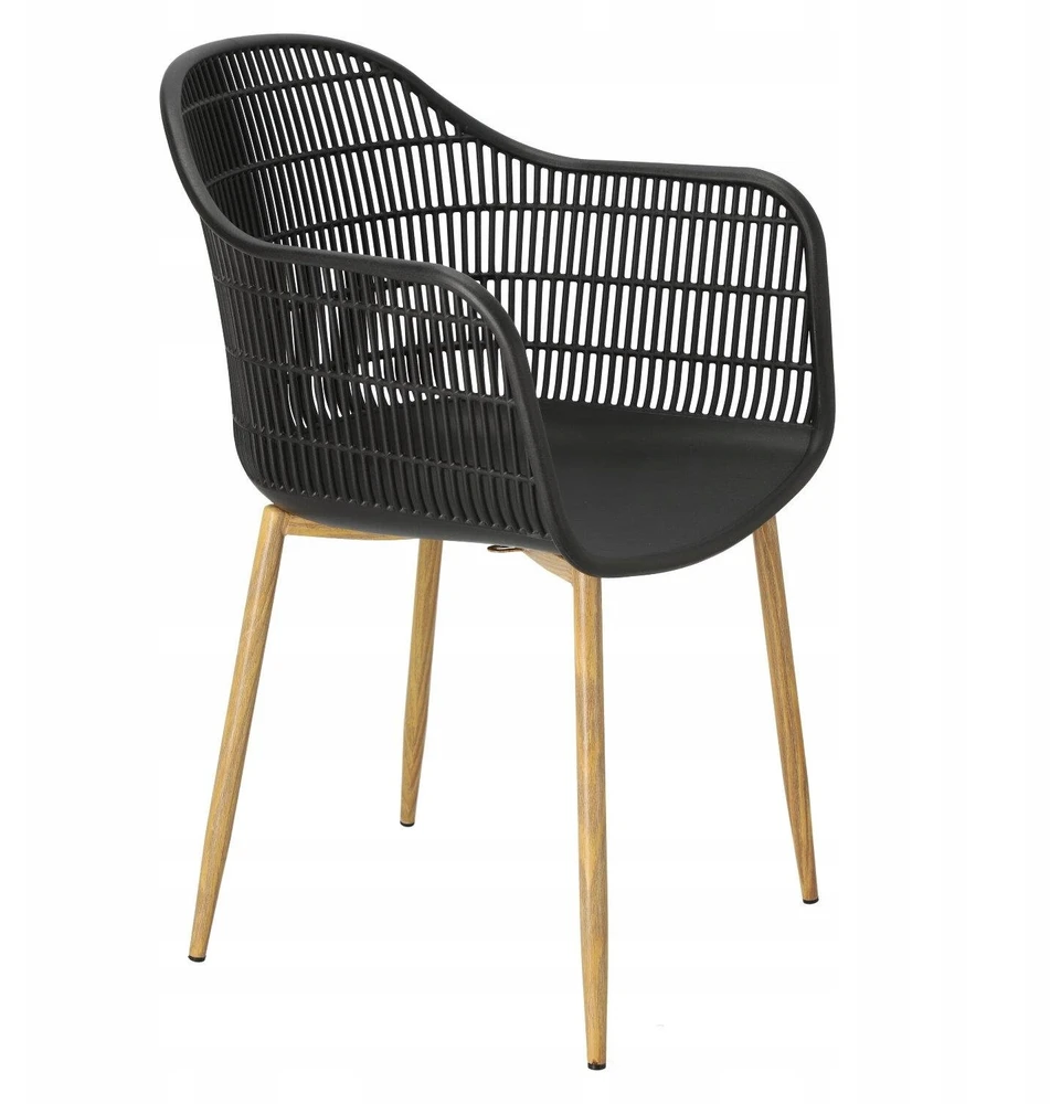 D2.Design Simplet Kėdė Becker juoda/natūrali