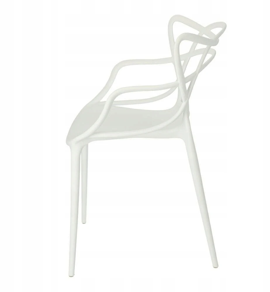 D2.Design Lexi kėdė balta insp. Master kėdė (dydis: universalus)