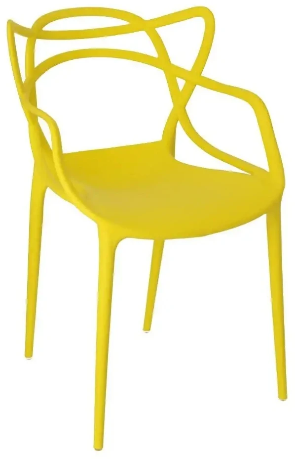 D2.Design Lexi kėdė geltona insp. Meistrė kėdė