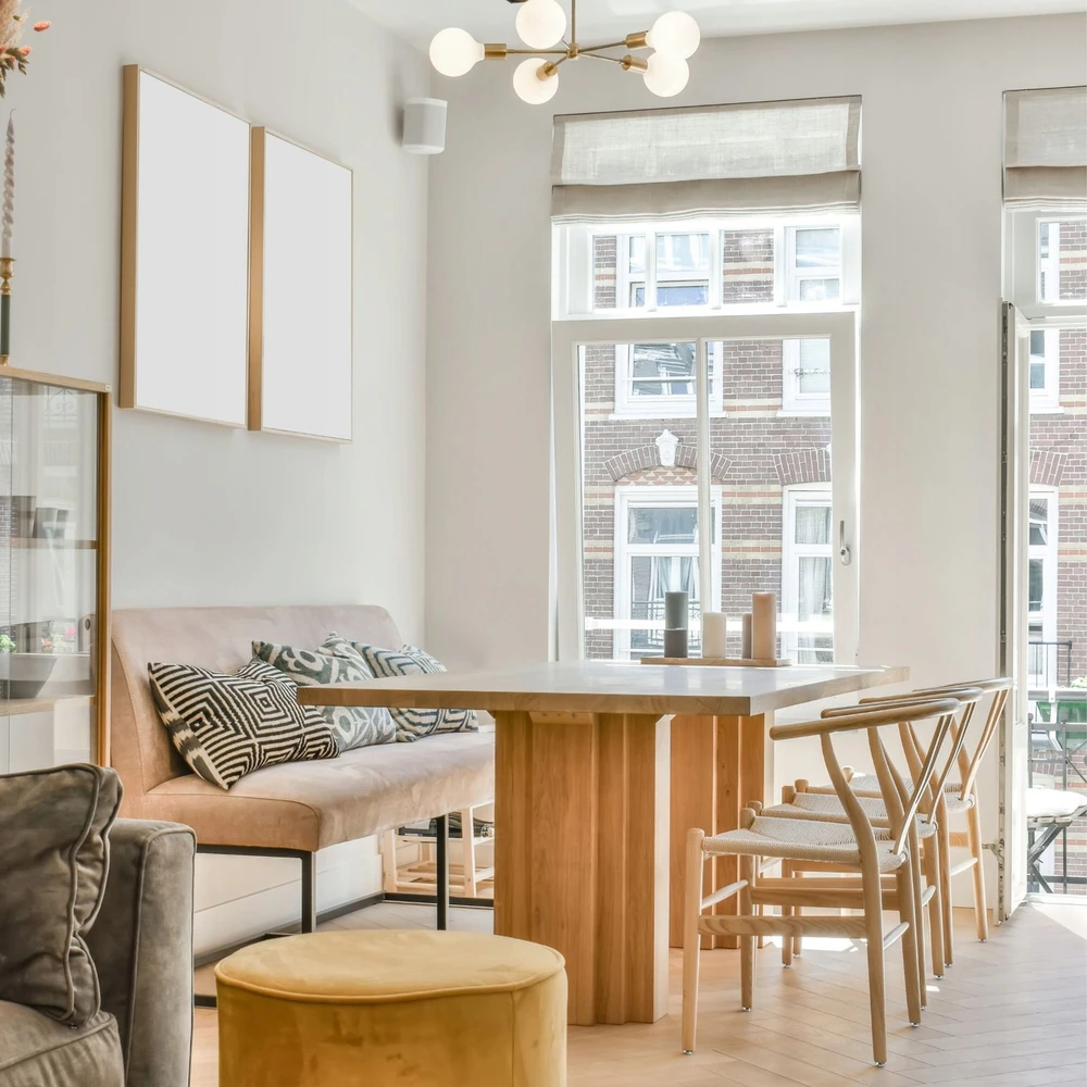 D2.DESIGN Natūrali rotango kėdė, įkvėpta „Wishbone“ dizaino