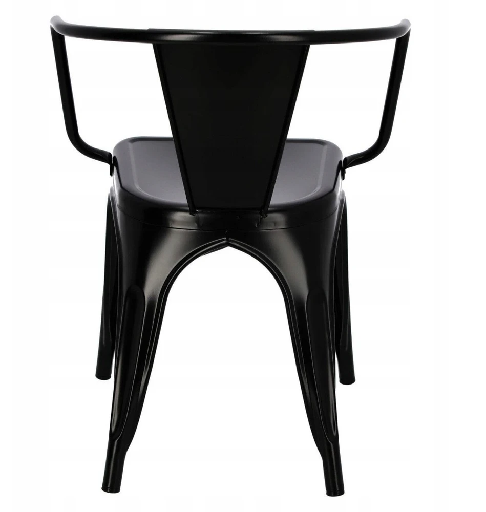 D2.Design Paris Arms kėdė, juoda įkvėpta (dydis: universalus)