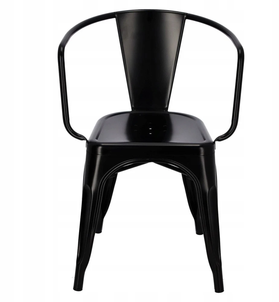 D2.Design Paris Arms kėdė, juoda įkvėpta (dydis: universalus)