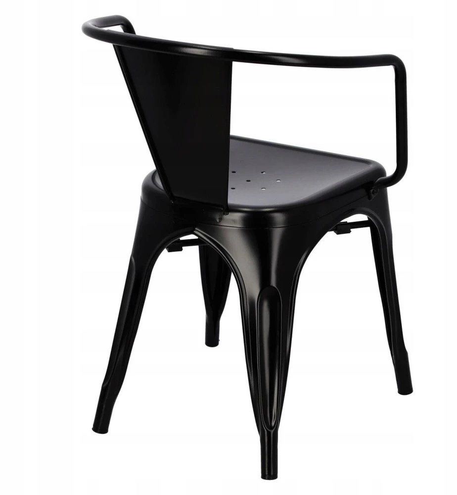 D2.Design Paris Arms kėdė, juoda įkvėpta (dydis: universalus)