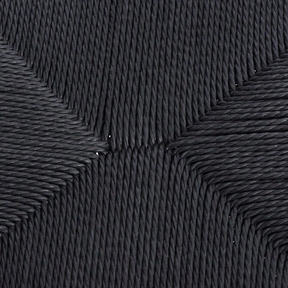 D2.DESIGN Kėdė Wicker Juoda, juoda, įkvėpta Wishbone
