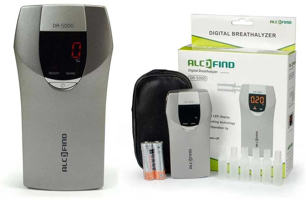 Alcofind DA 5000 puslaidininkinis alkotesteris