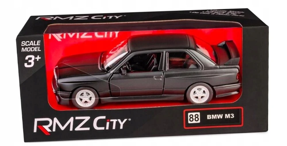 Daffi Rmz City Bmw M3 E30 (1986-1991) Matinis Juodas 1:32