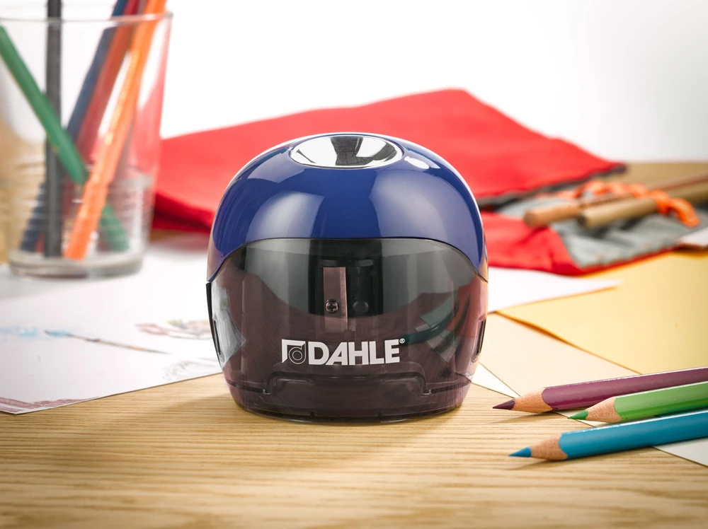 Dahle elektrinis pieštukų drožtuvas su baterijomis