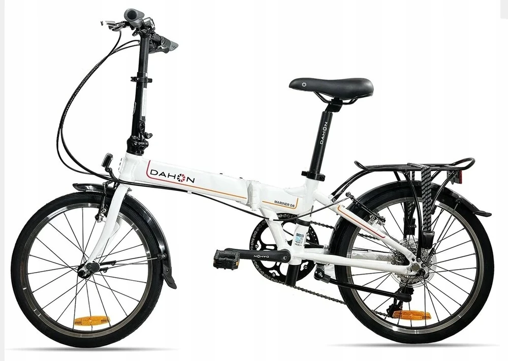 Dahon Mariner D8 20 sulankstomas dviratis / baltas