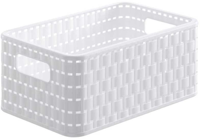 Daiktadėžė ROTHO 11152, 6 l, balta, 28×18,5×12,6 cm