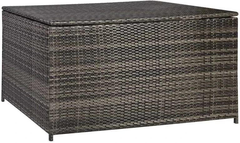 Home4You Daiktadėžė WICKER 140x80x65cm, tamsiai ruda