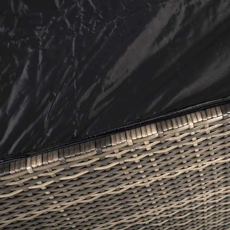 Home4You Daiktadėžė WICKER 140x80x65cm, tamsiai ruda