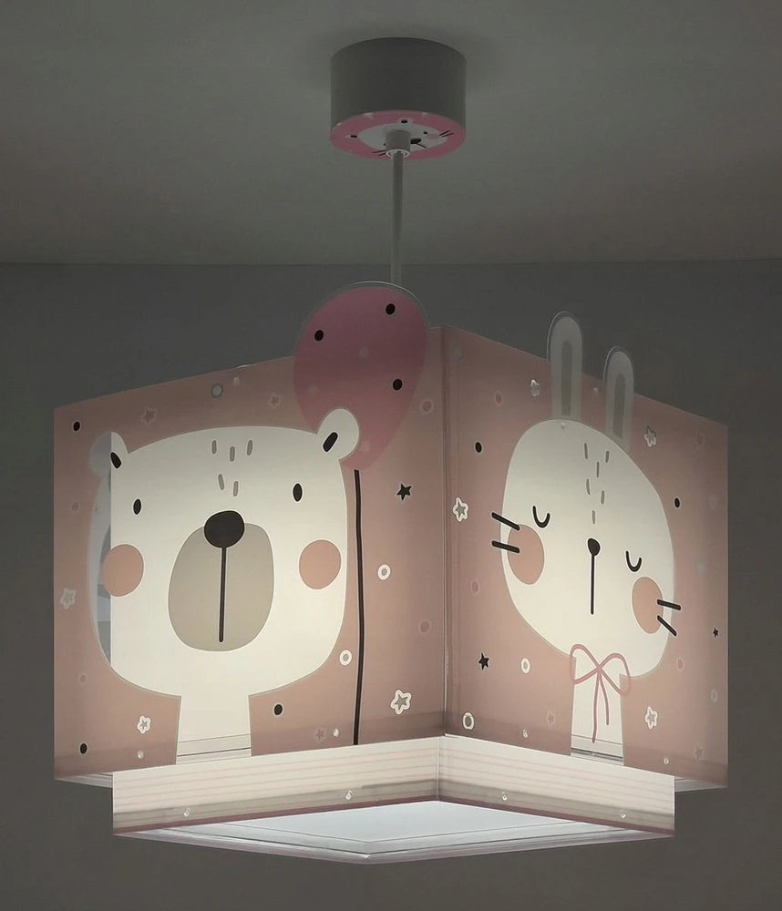 Dalber Baby Jungle 63112S lampa sufitowa dziecięca rožinė,