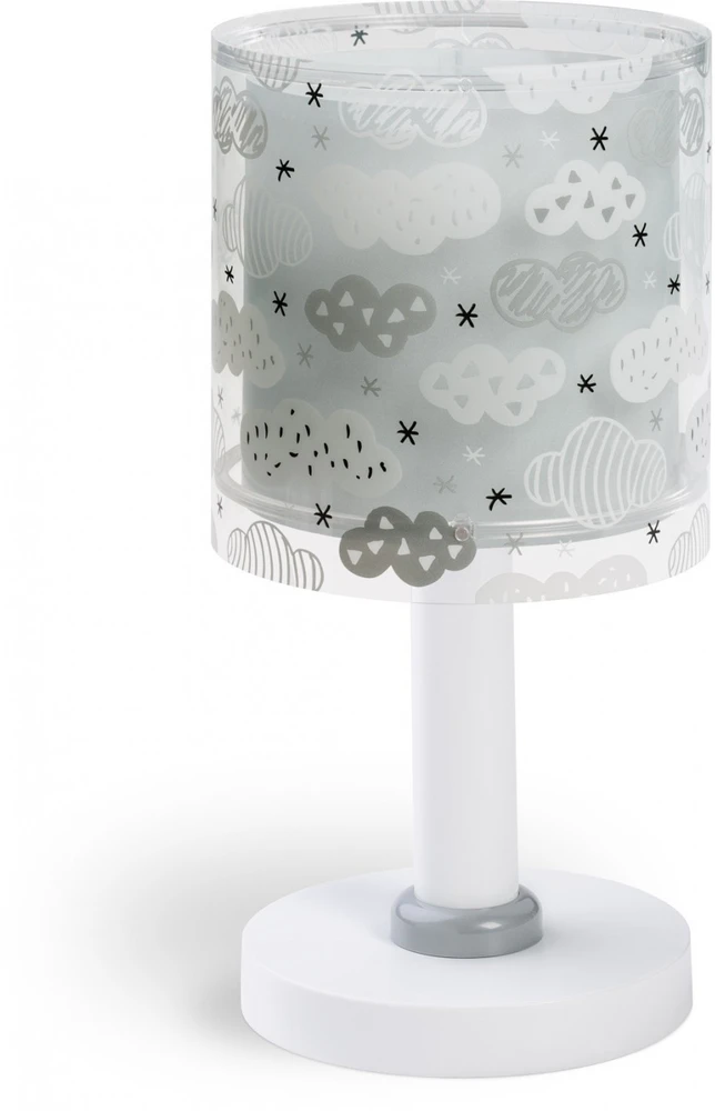 Dalber Lampa Nocna Clouds Księżyc Pilka Touch 1x8W E14 Tworzywo