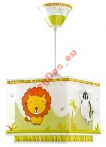 Pakabinamas šviestuvas Dalber Lampa sufitowa wisząca zwis ZOO lew zwierzęta ładn