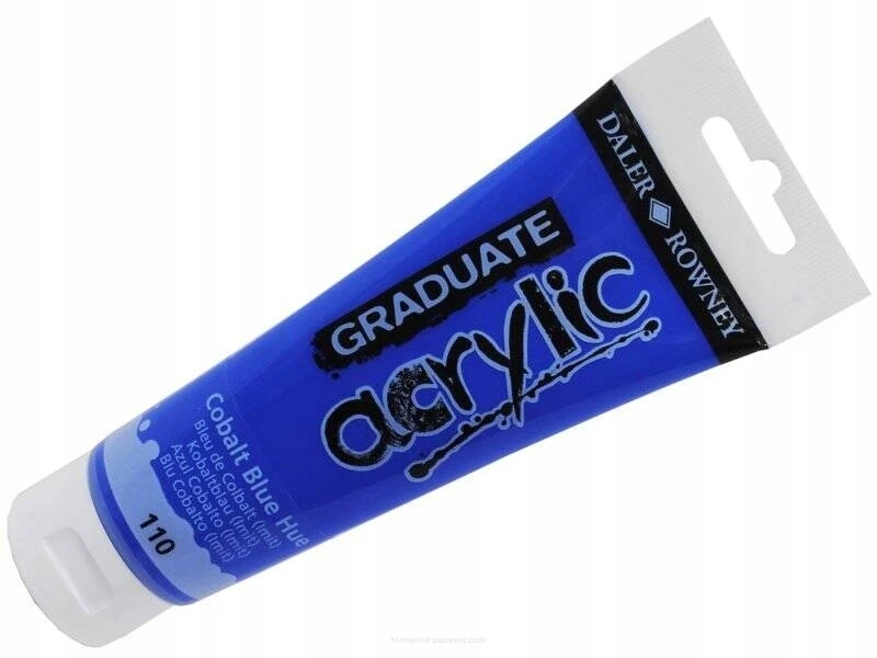 Daler Rowney akriliniai dažai, 120 ml, Kobalto mėlyna